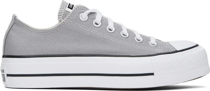 Converse Gray Chuck Taylor All Star Low Top Sneakers