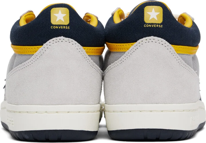 Converse Gray CONS Fastbreak Pro Suede & Canvas Sneakers - Image 2