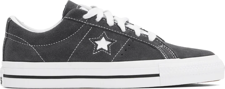 Converse Gray CONS One Star Pro Sneakers