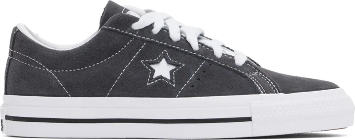 Converse Gray CONS One Star Pro Suede Sneakers