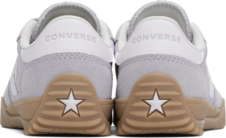 Converse Gray Run Star Trainer Low Top Sneakers - Image 2