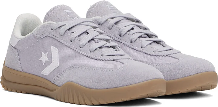Converse Gray Run Star Trainer Low Top Sneakers - Image 4