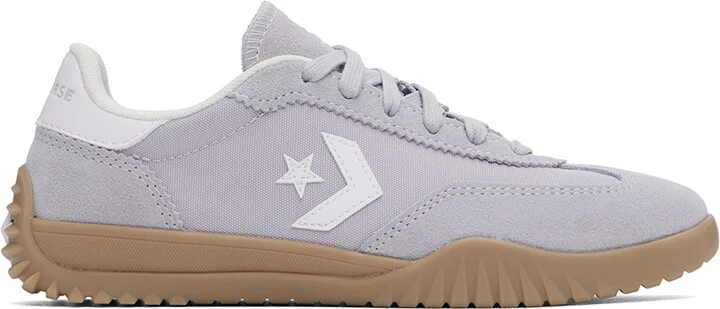 Converse Gray Run Star Trainer Low Top Sneakers