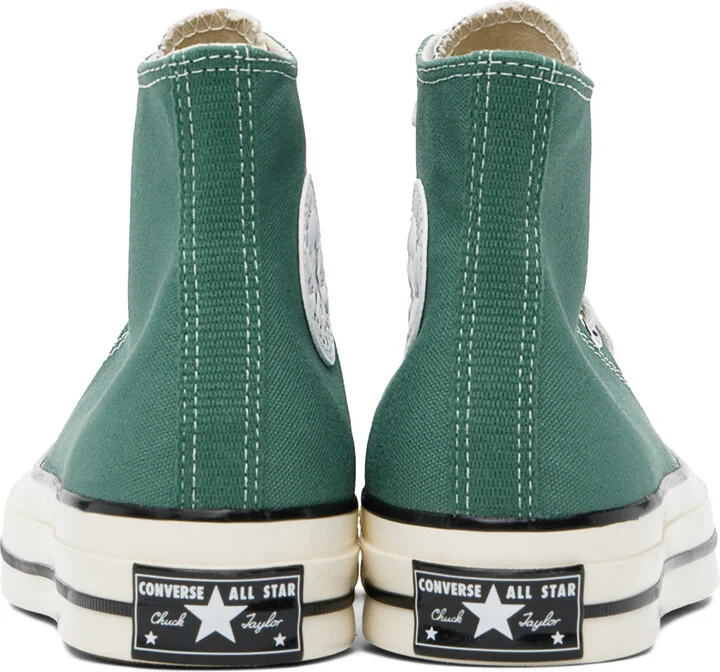Converse Green Chuck 70 High Top Sneakers - Image 2