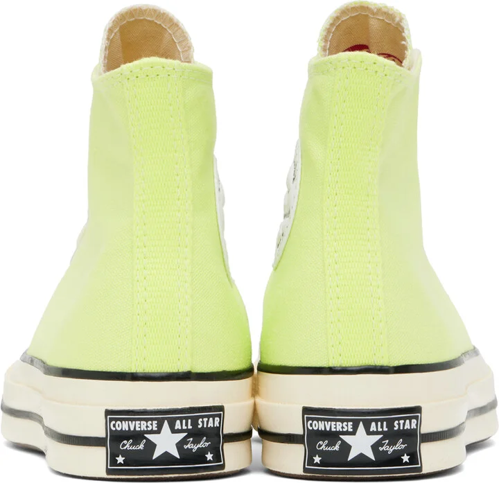 Converse Green Chuck 70 High Top Sneakers - Image 2