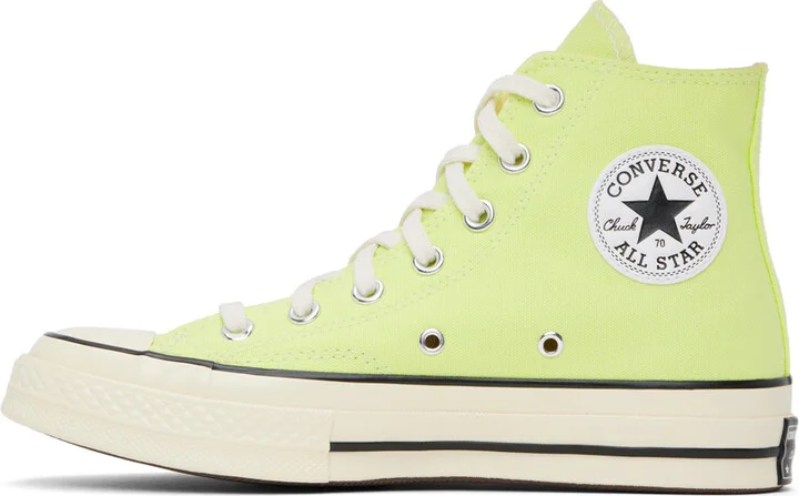 Converse Green Chuck 70 High Top Sneakers - Image 3