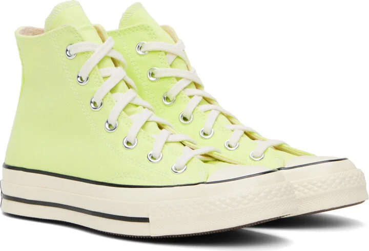 Converse Green Chuck 70 High Top Sneakers - Image 4