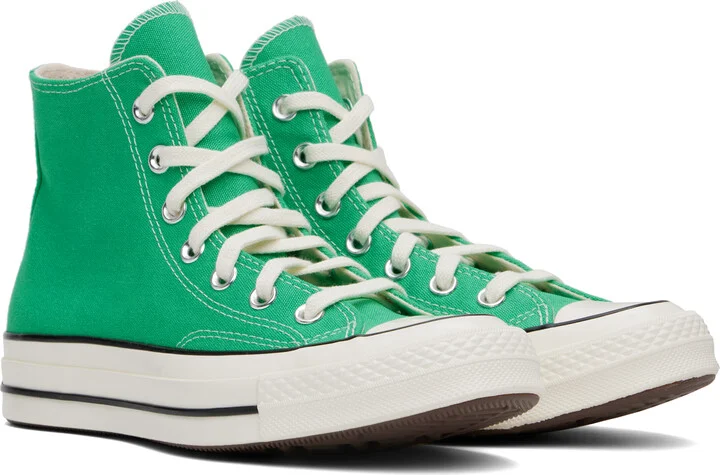 Converse Green Chuck 70 High Top Sneakers - Image 4