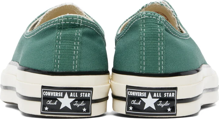 Converse Green Chuck 70 Low Top Sneakers - Image 2