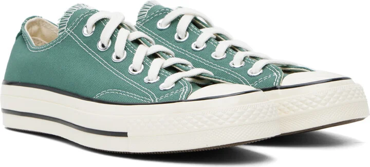 Converse Green Chuck 70 Low Top Sneakers - Image 4