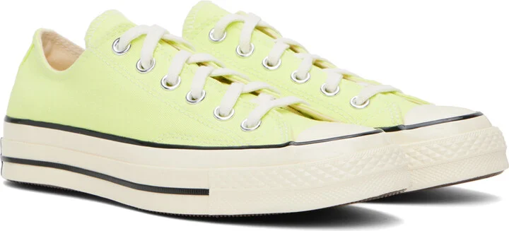 Converse Green Chuck 70 Low Top Sneakers - Image 4