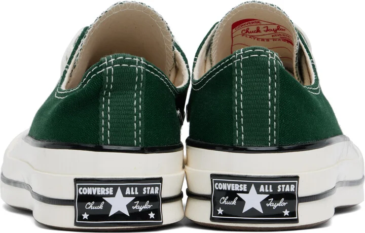 Converse Green Chuck 70 Low Top Sneakers - Image 2