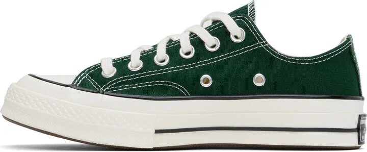 Converse Green Chuck 70 Low Top Sneakers - Image 3