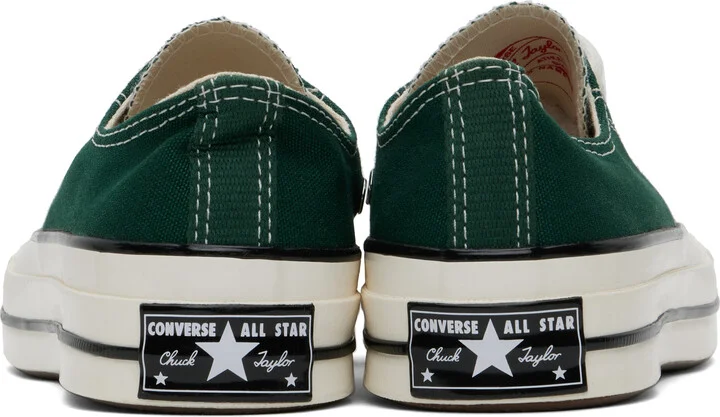 Converse Green Chuck 70 Low Top Sneakers - Image 2