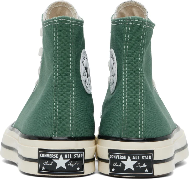 Converse Green Chuck 70 Vintage Canvas Sneakers - Image 2
