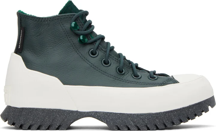 Converse Green Chuck Taylor All Star Lugged Winter 2.0 Sneakers