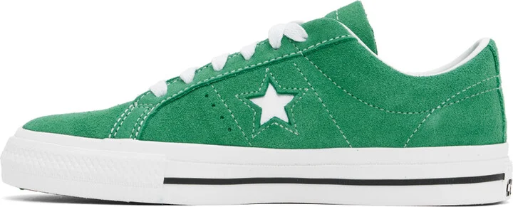 Converse Green CONS One Star Pro Low Top Sneakers - Image 3