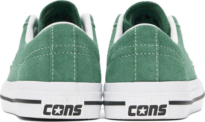 Converse Green CONS One Star Pro Sneakers - Image 2