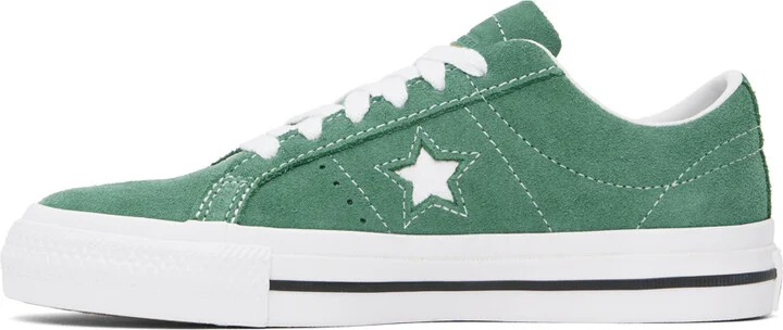 Converse Green CONS One Star Pro Sneakers - Image 3