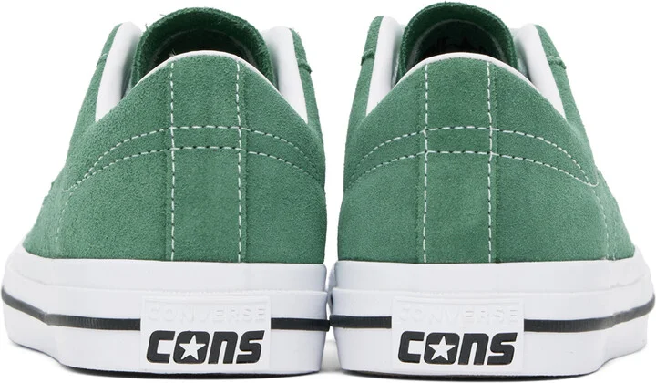 Converse Green CONS One Star Pro Sneakers - Image 2