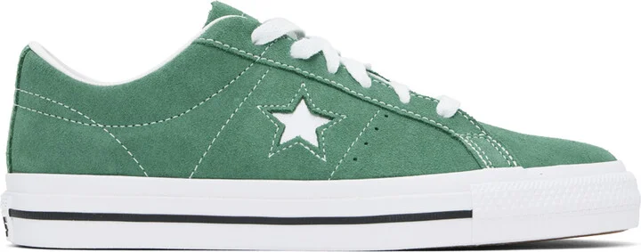 Converse Green CONS One Star Pro Sneakers