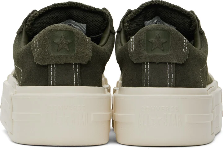 Converse Green Cruise Suede Sneakers - Image 2