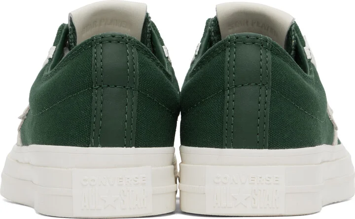 Converse Green Star Player 76 Luxe Sneakers - Image 2