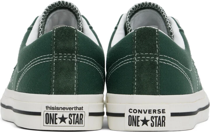 Converse Green thisisneverthat Edition One Star Pro Low Top Sneakers - Image 2