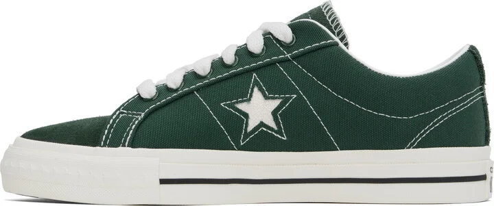 Converse Green thisisneverthat Edition One Star Pro Low Top Sneakers - Image 3