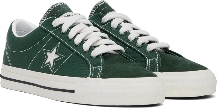 Converse Green thisisneverthat Edition One Star Pro Low Top Sneakers - Image 4