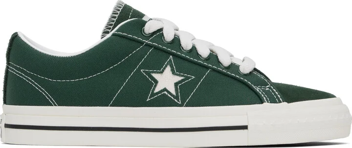 Converse Green thisisneverthat Edition One Star Pro Low Top Sneakers