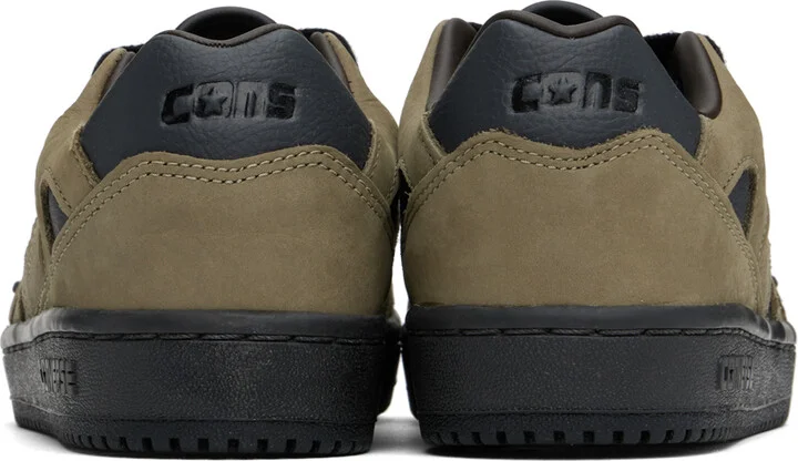 Converse Khaki & Black CONS AS-1 Pro Low Top Sneakers - Image 2