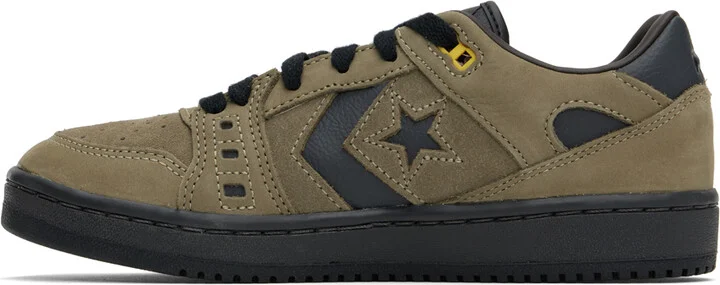 Converse Khaki & Black CONS AS-1 Pro Low Top Sneakers - Image 3