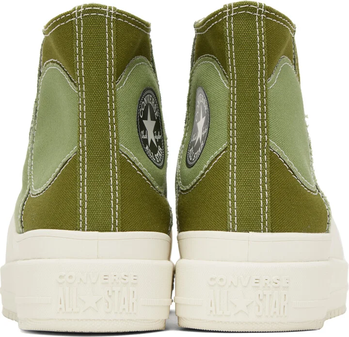 Converse Khaki Chuck Taylor All Star Construct Sneakers - Image 2