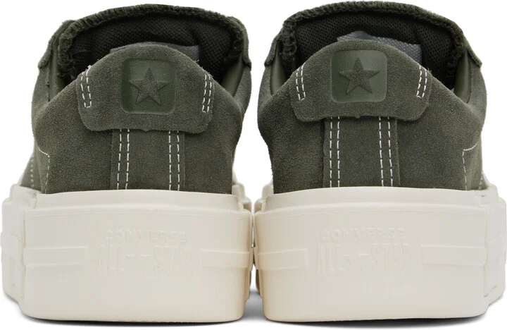 Converse Khaki Cruise Suede Sneakers - Image 2