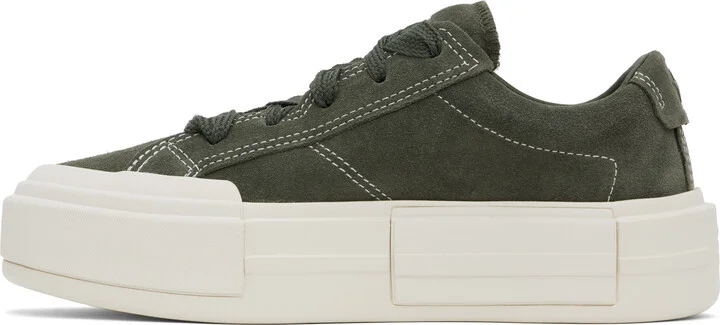 Converse Khaki Cruise Suede Sneakers - Image 3