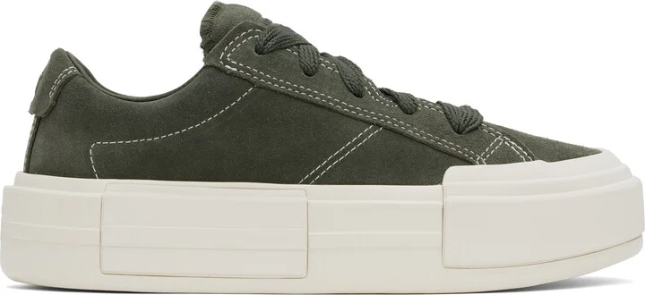 Converse Khaki Cruise Suede Sneakers