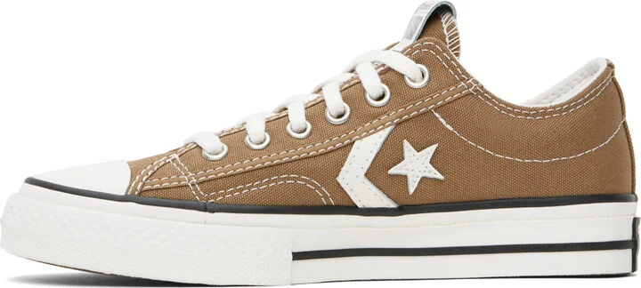 Converse Khaki Star Player 76 Sneakers - Image 3