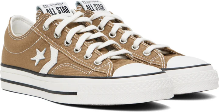 Converse Khaki Star Player 76 Sneakers - Image 4