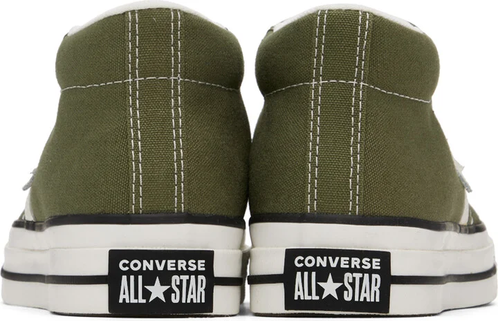 Converse Khaki Star Player 76 Sneakers - Image 2