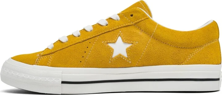 Converse Men's One Star 95 Casual Sneakers from Finish Line - Yellow, White - Image 3