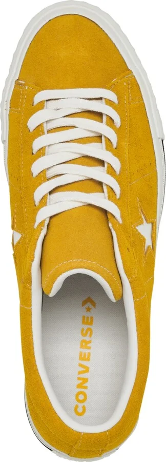Converse Men's One Star 95 Casual Sneakers from Finish Line - Yellow, White - Image 5