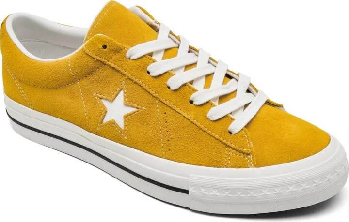 Converse Men's One Star 95 Casual Sneakers from Finish Line - Yellow, White