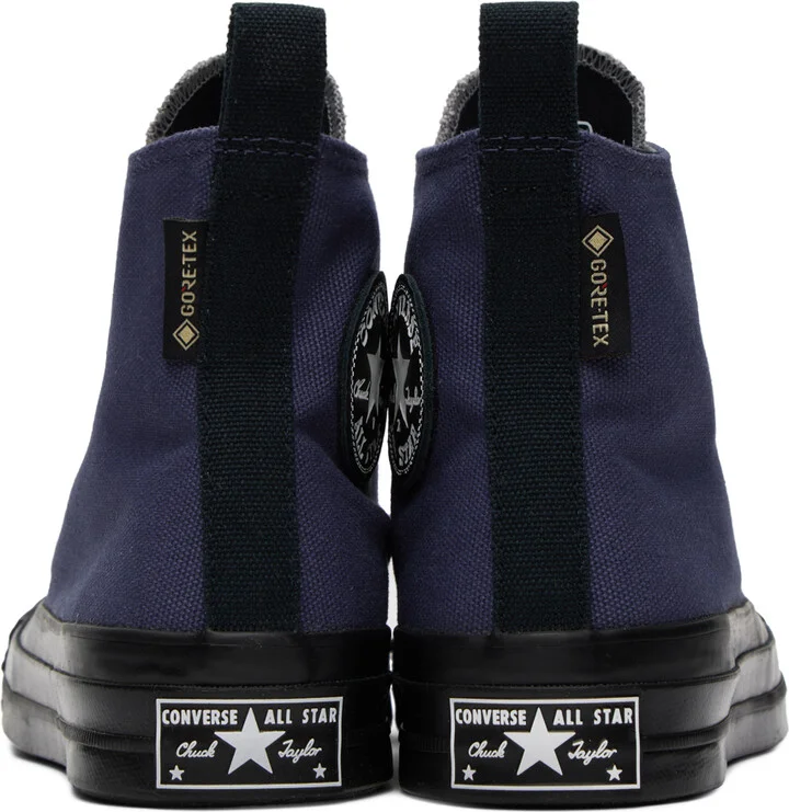 Converse Navy & Gray Chuck 70 GORE-TEX Sneakers - Image 2