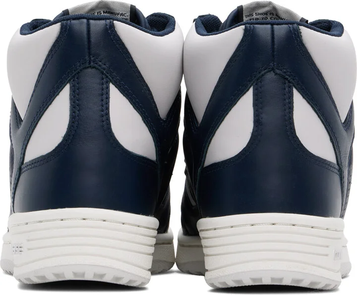 Converse Navy & Gray Weapon Mid Top Sneakers - Image 2