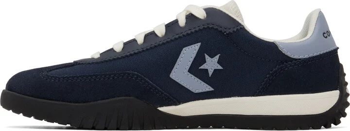 Converse Navy Run Star Retro Sport Low Top Sneakers - Image 3