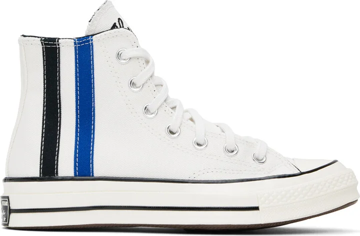 Converse Off-White Chuck 70 Archival Stripes High Top Sneakers