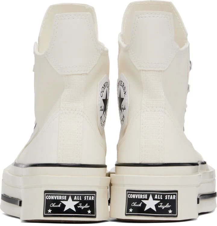 Converse Off-White Chuck 70 De Luxe Squared High Top Sneakers - Image 2