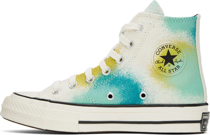 Converse Off-White Chuck 70 Hi Sneakers - Image 3