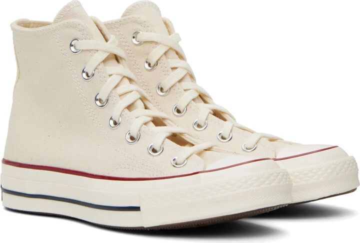 Converse Off-White Chuck 70 High Top Sneakers - Image 4